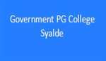 GPGC-Government PG College Syalde