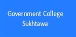 GC-Government College Sukhtawa