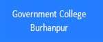 GC-Government College Burhanpur