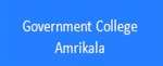 GC-Government College Amrikala