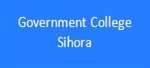 GC-Government College Sihora