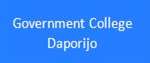 GC-Government College Daporijo