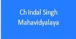 CISM-Ch Indal Singh Mahavidyalaya