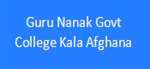 GNGCKA-Guru Nanak Govt College Kala Afghana