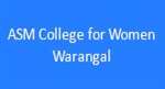 ASMCWW-ASM College for Women Warangal