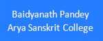 BPASC-Baidyanath Pandey Arya Sanskrit College