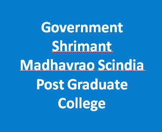 GSMSPGC-Goverment Shrimant Madhavrao Scindia Post Graduate College