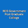 MJSGPGC-MJS Government Post Graduate College