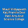 MVKPDPASC-Mauli Vidyapeeth Kaij Pramila Devi Patil Arts And Science College