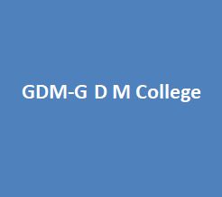 GDM-G D M College