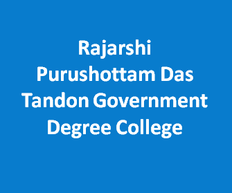 RPDTGDC-Rajarshi Purushottam Das Tandon Government Degree College