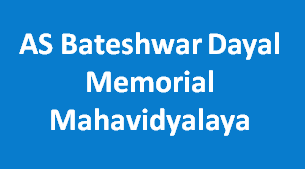 ASBDMM-AS Bateshwar Dayal Memorial Mahavidyalaya