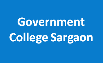 GC-Government College Sargaon