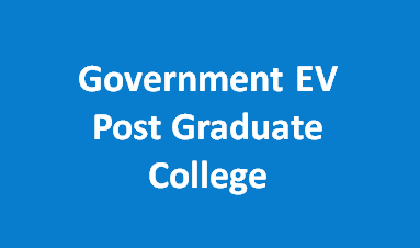 GEVPGC-Government EV Post Graduate College