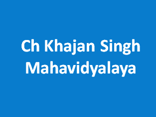 CKSM-Ch Khajan Singh Mahavidyalaya