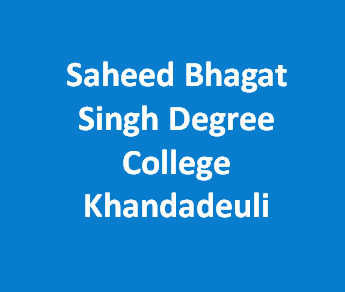 SBSDCK-Saheed Bhagat Singh Degree College Khandadeuli