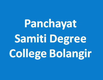 PSDCB-Panchayat Samiti Degree College Bolangir
