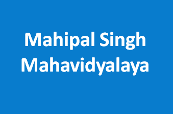 MSM-Mahipal Singh Mahavidyalaya
