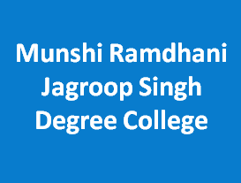 MRJSDC-Munshi Ramdhani Jagroop Singh Degree College