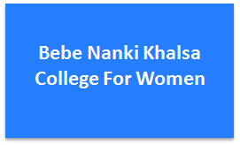 BNKCW-Bebe Nanki Khalsa College For Women