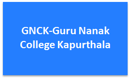 GNCK-Guru Nanak College Kapurthala