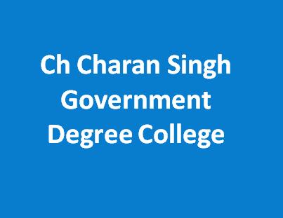 CCSGDC-Ch Charan Singh Government Degree College
