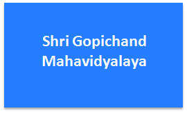 SGM-Shri Gopichand Mahavidyalaya