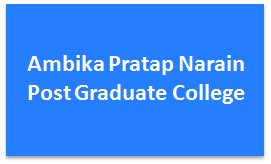 APNPGC-Ambika Pratap Narain Post Graduate College