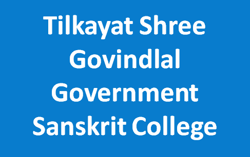 TSGGSC-Tilkayat Shree Govindlal Government Sanskrit College
