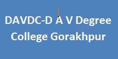 DAVDC-D A V Degree College Gorakhpur