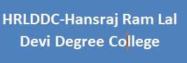 HRLDDC-Hansraj Ram Lal Devi Degree College