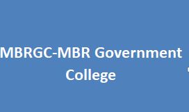 MBRGC-MBR Government College