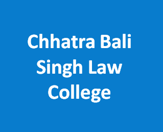 CBSLC-Chhatra Bali Singh Law College