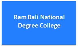 RBNDC-Ram Bali National Degree College