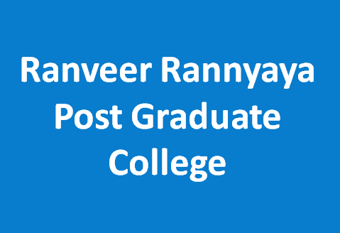 RRPGC-Ranveer Rannyaya Post Graduate College