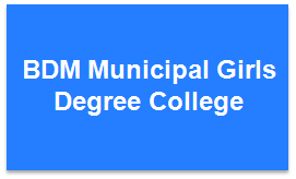 BDMMGDC-BDM Municipal Girls Degree College