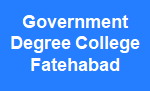 GDC-Government Degree College Fatehabad