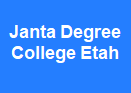 JDC-Janta Degree College Etah