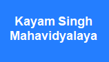 KSM-Kayam Singh Mahavidyalaya