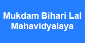 MBLM-Mukdam Bihari Lal Mahavidyalaya