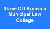 SDDKMLC-Shree DD Kotiwala Municipal Law College