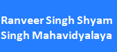 RSSSM-Ranveer Singh Shyam Singh Mahavidyalaya