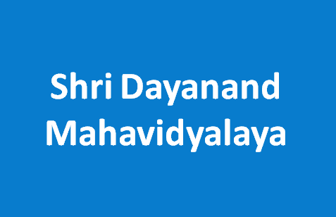 SDM-Shri Dayanand Mahavidyalaya