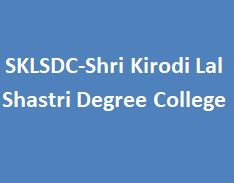 SKLSDC-Shri Kirodi Lal Shastri Degree College