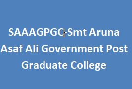 SAAAGPGC-Smt Aruna Asaf Ali Government Post Graduate College