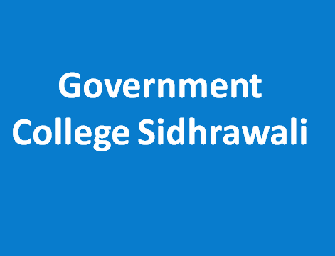 GC-Government College Sidhrawali