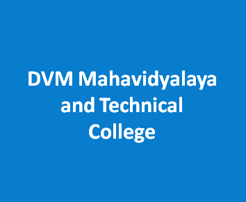 DVMMTC-DVM Mahavidyalaya and Technical College