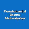 PLSM-Purushottam Lal Sharma Mahavidyalaya
