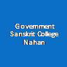 GSC-Government Sanskrit College Nahan