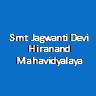 SJDHM-Smt Jagwanti Devi Hiranand Mahavidyalaya